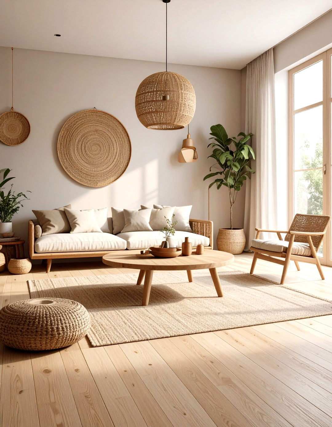 Natural Material Integration - 24 Minimalist Apartment Ideas