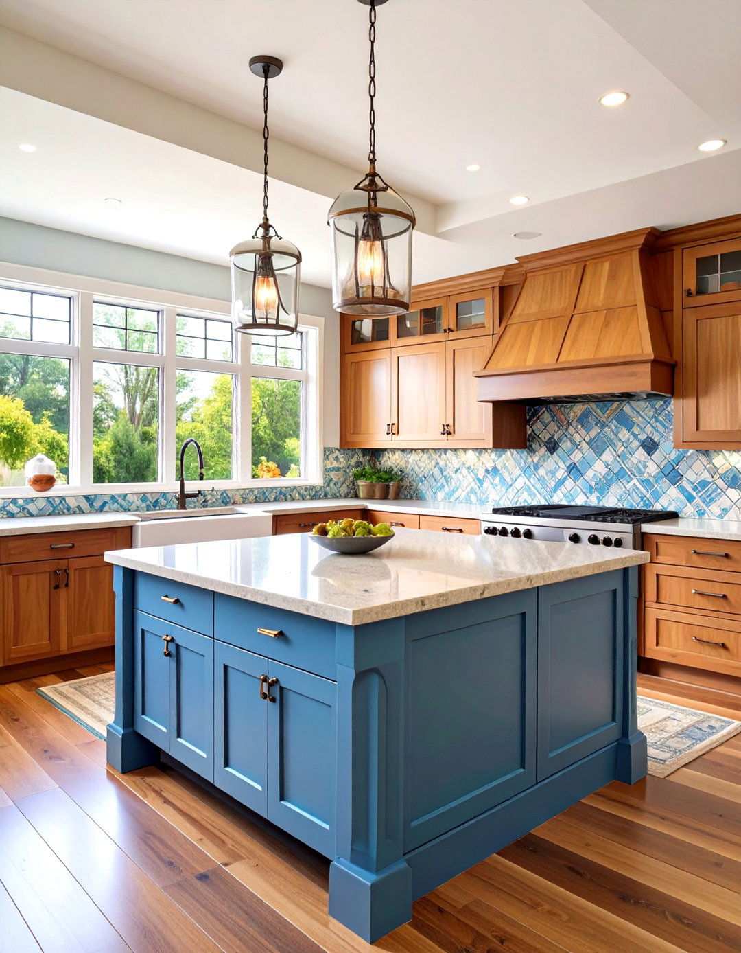 Natural Material Kitchen Design with Prairie Elements - 24 Prairie-style Interior Design Ideas