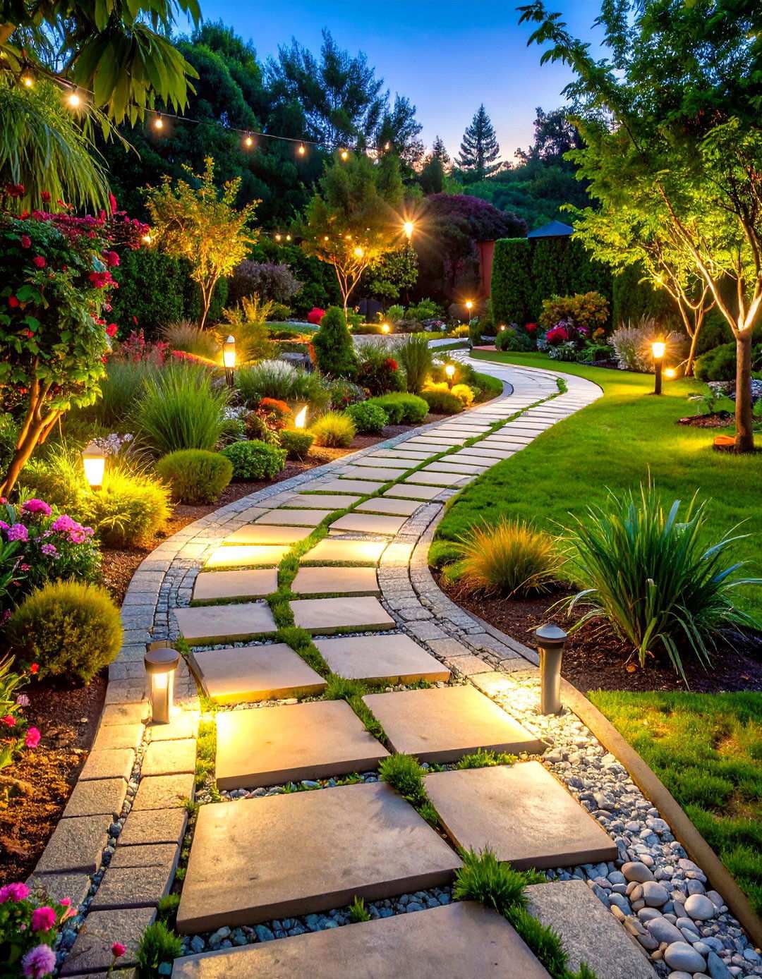 Natural Pathway Navigation System - 24 Outdoor Decor Ideas