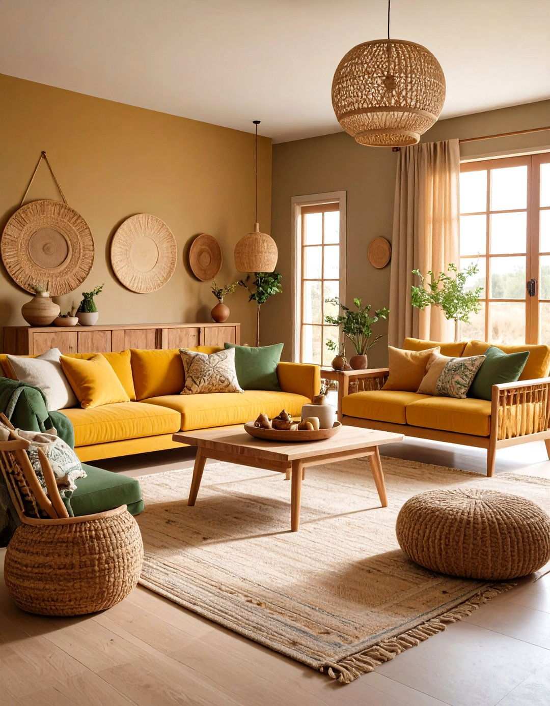 Natural Prairie Style Color Palette Throughout Interior Spaces - 24 Prairie-style Interior Design Ideas
