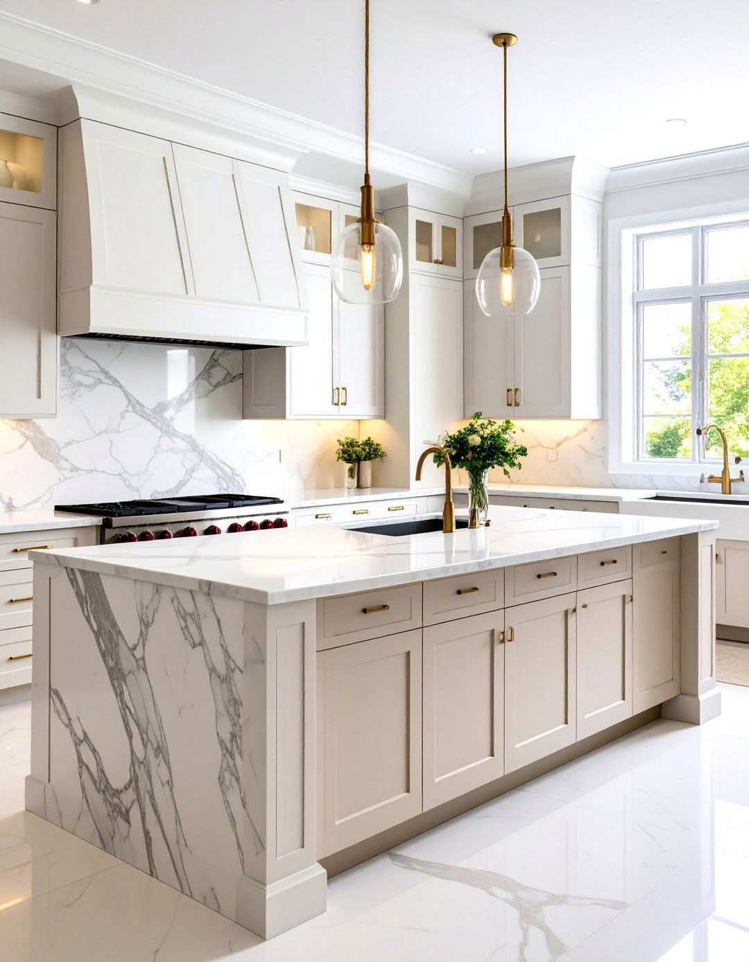 Natural Stone Backsplashes - 24 Luxury Kitchen Ideas