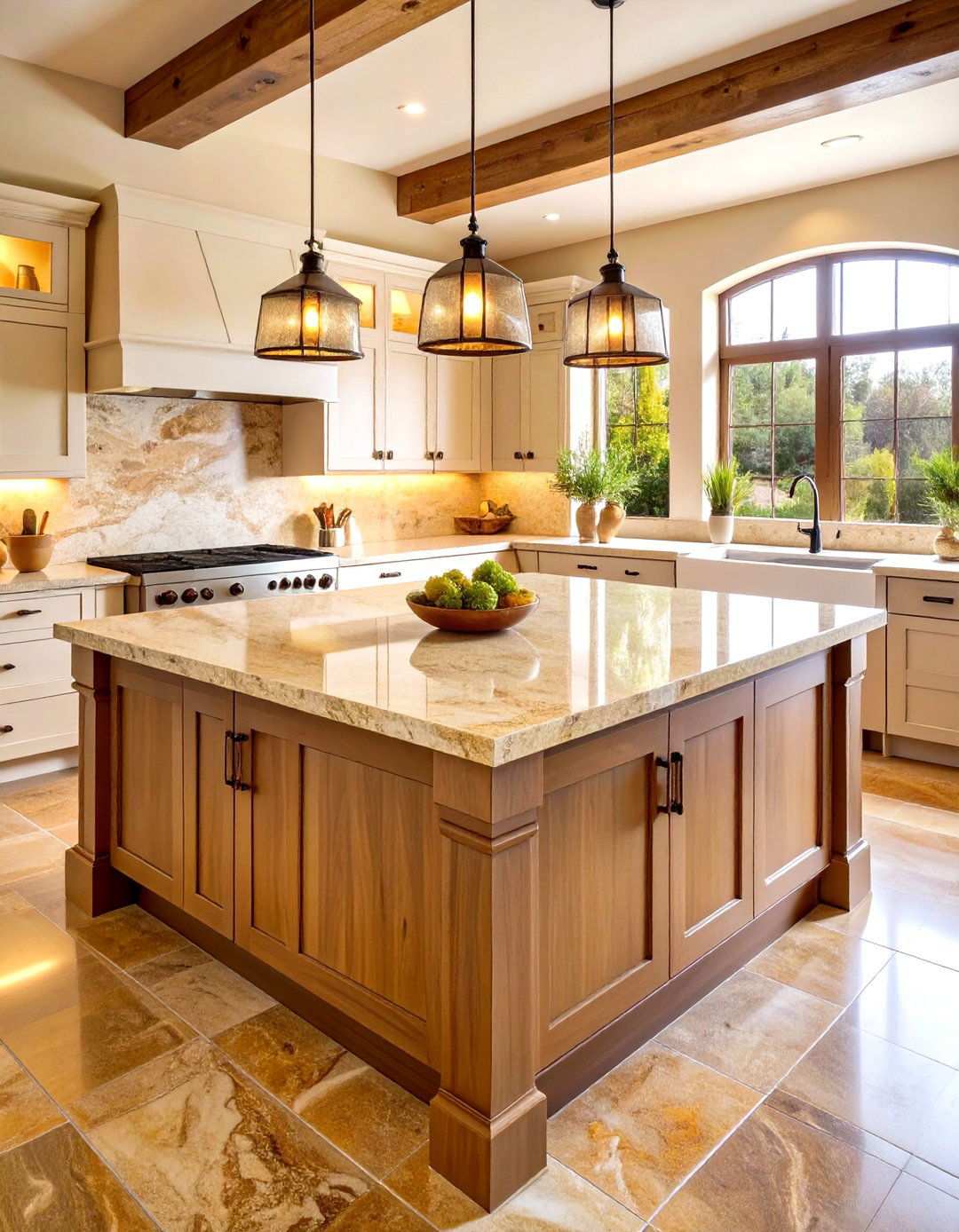 Natural Stone Countertops - 24 Southwestern Kitchen Ideas