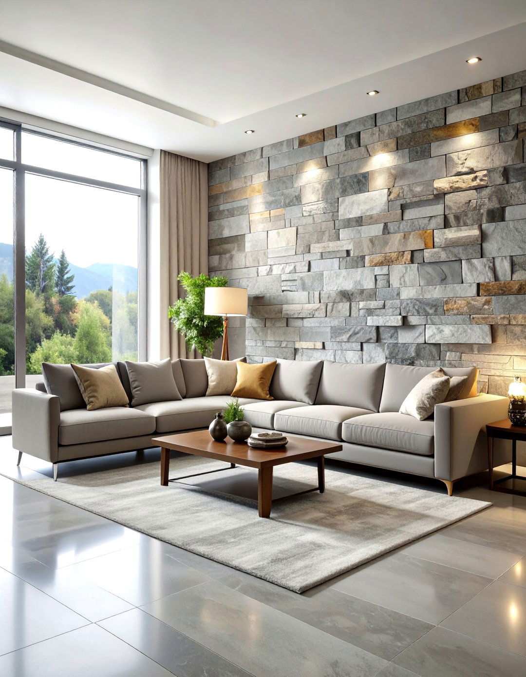 Natural Stone Veneer Panels - 24 Wall Covering Ideas