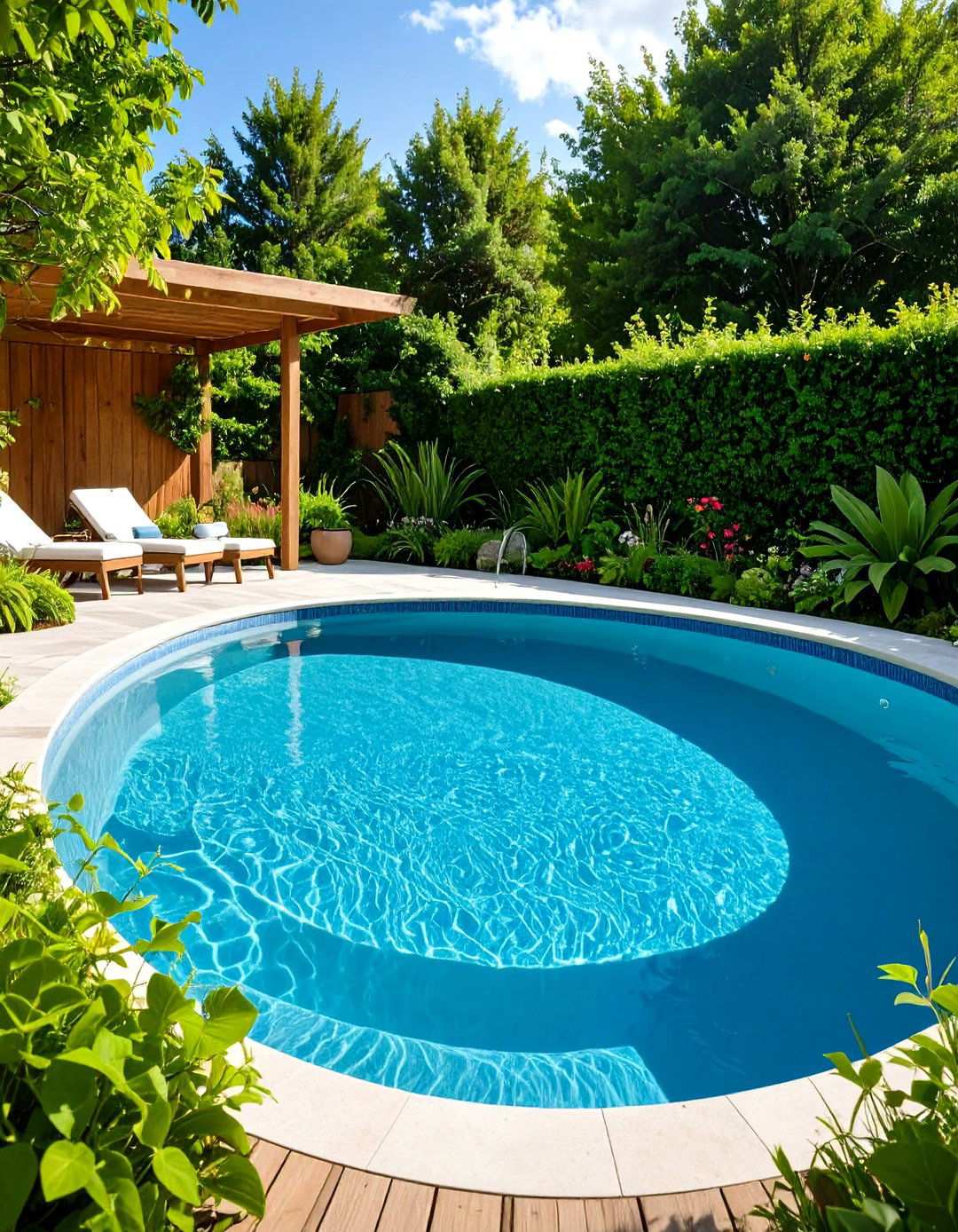 Natural Swimming Pool Design - 24 Small Pool Ideas