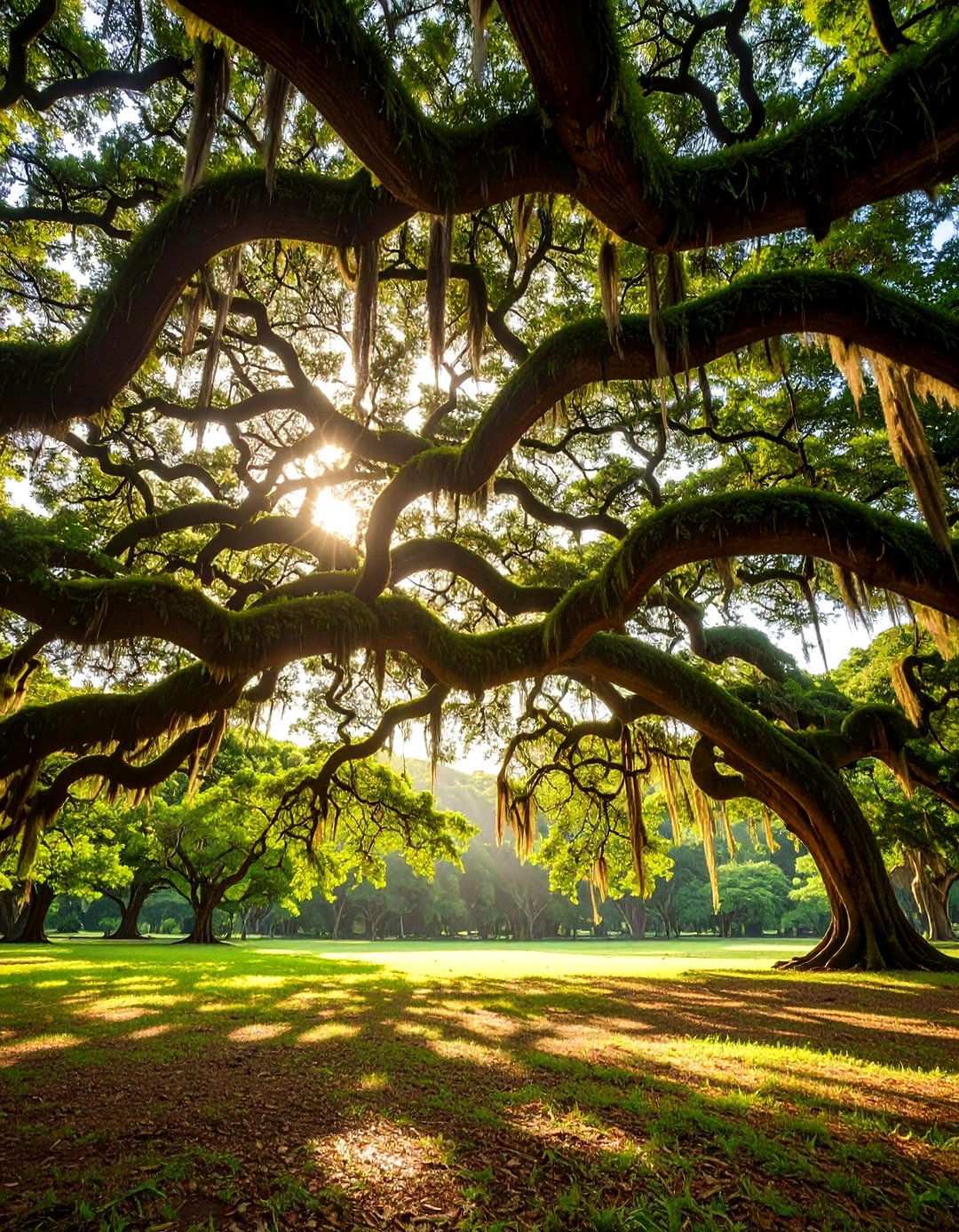 Natural Tree Canopy Settings - 24 Wedding Backdrop Ideas