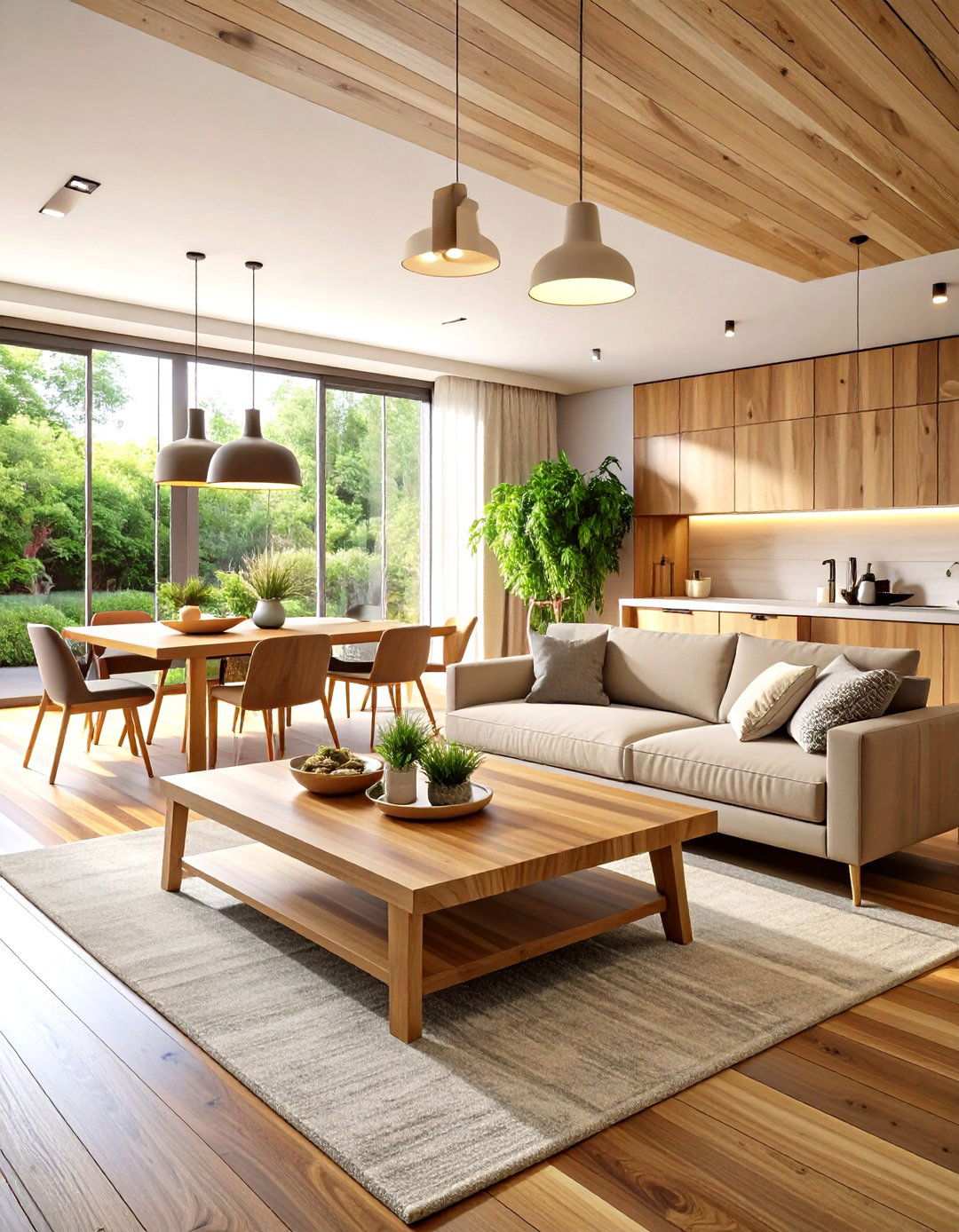 Natural Wood Accent Integration - 24 Nancy Meyers Interior Design Ideas
