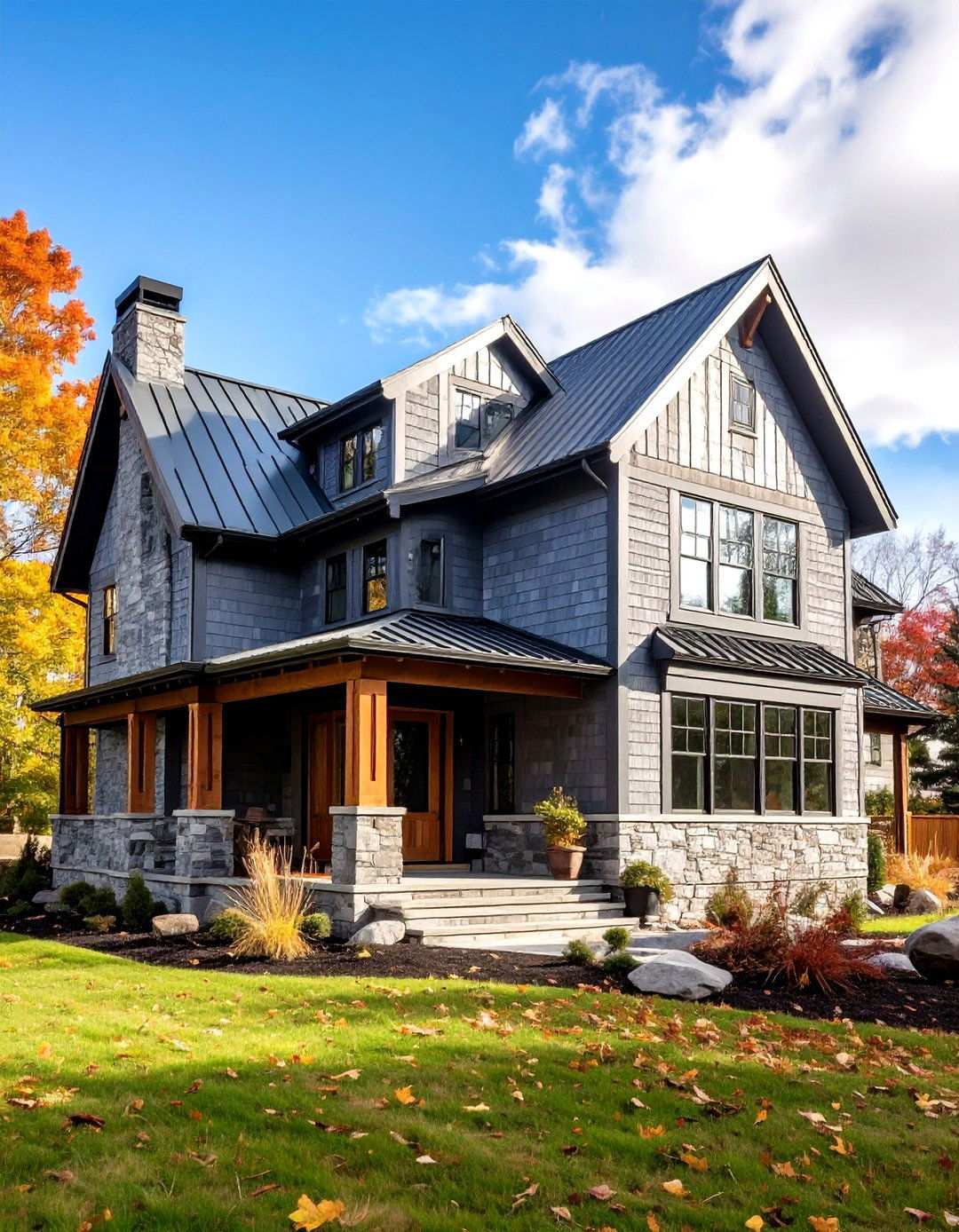 Naturally Weathered Materials - 24 Scandinavian House Exterior Ideas