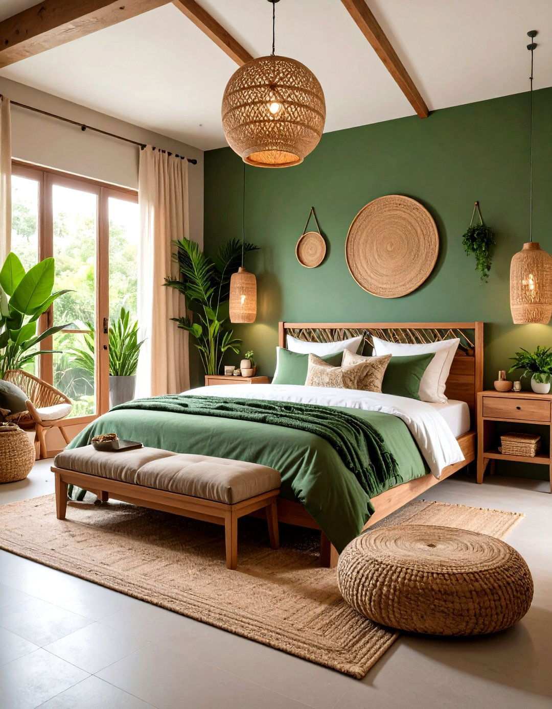 Nature Inspired Guest Room Sanctuary - 24 small guest room ideas