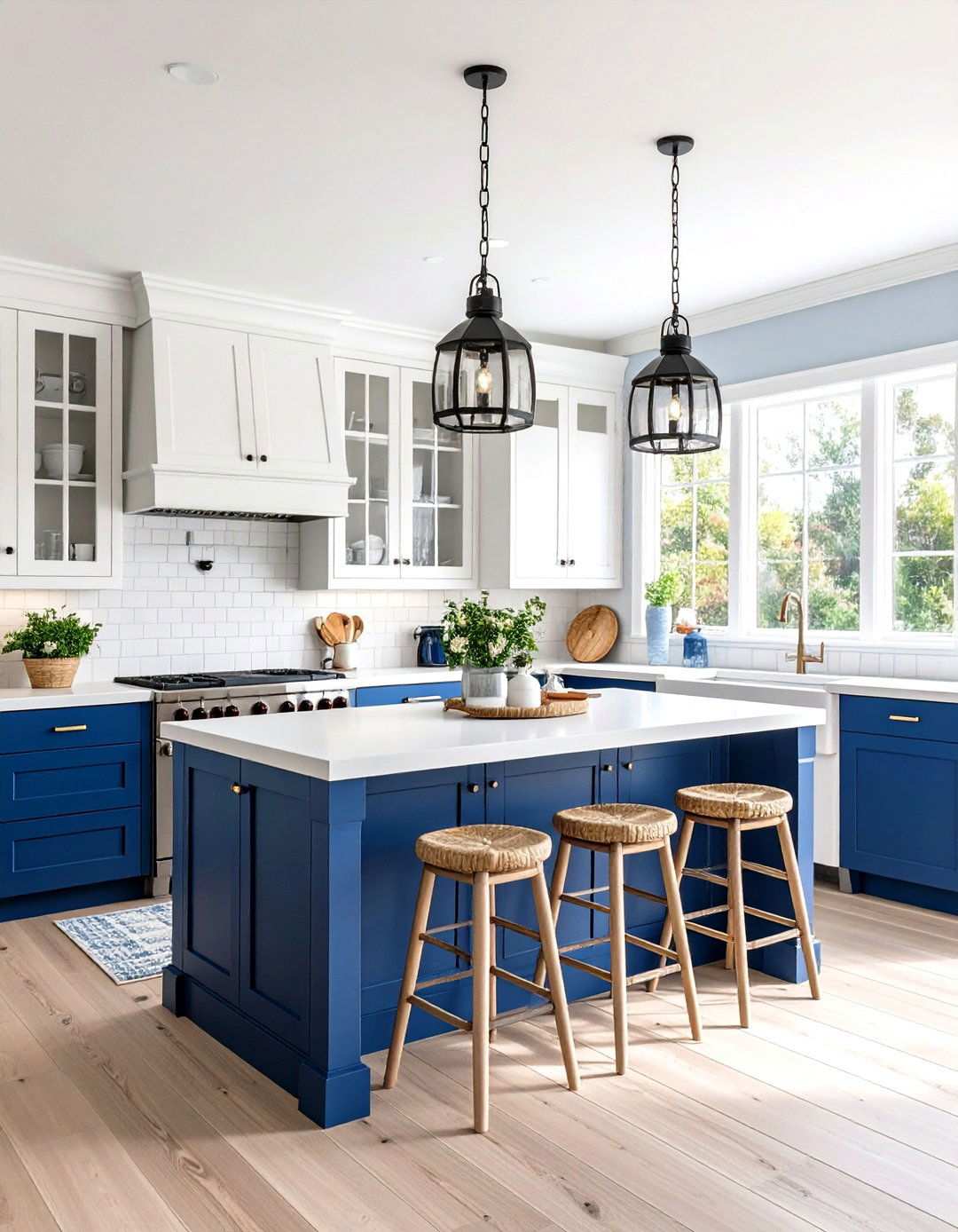 Nautical Retro Kitchen - 24 Retro Kitchen Ideas