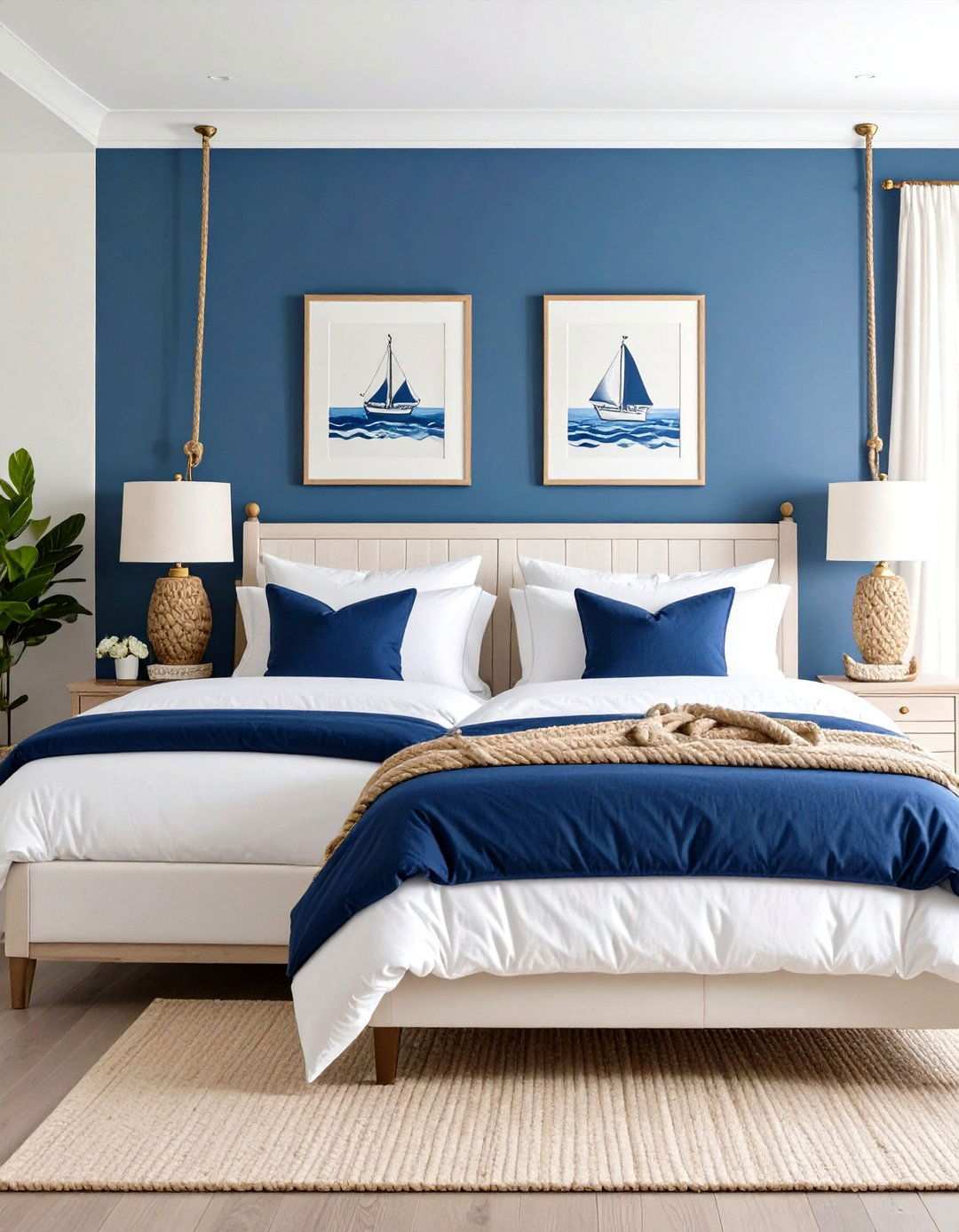 Nautical Twin Bedroom Theme - 24 Twin Bedroom Ideas