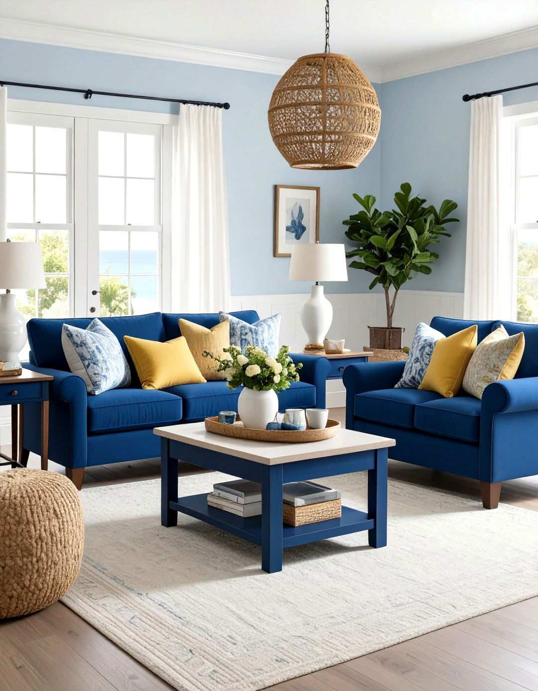 Navy Painted Furniture Living Room - 24 Navy Living Room Ideas