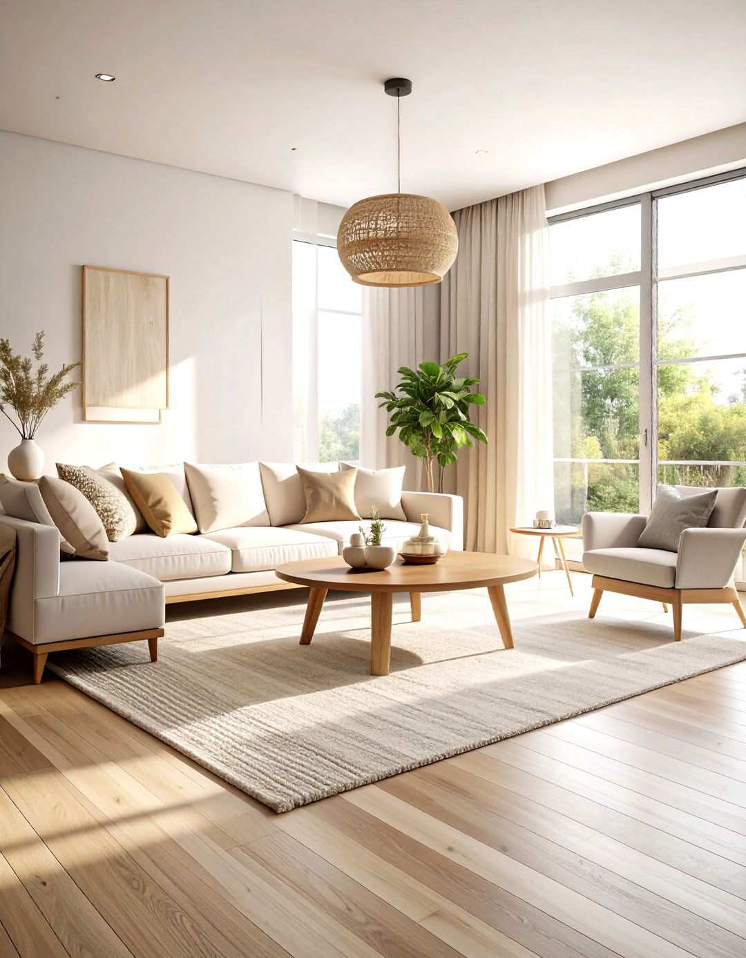 Neutral Color Palette Foundation - 24 Minimalist Apartment Ideas