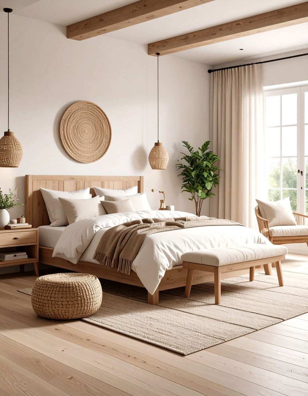 Neutral Earth Tone Palette - 24 Rustic Bedroom Ideas