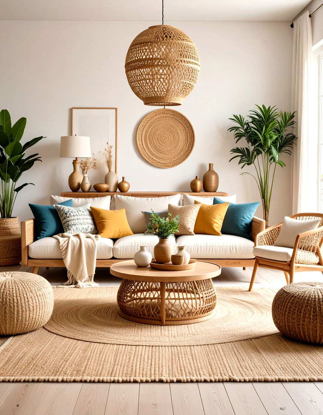 Neutral Linen and Jute Snug - 24 Snug Room Ideas