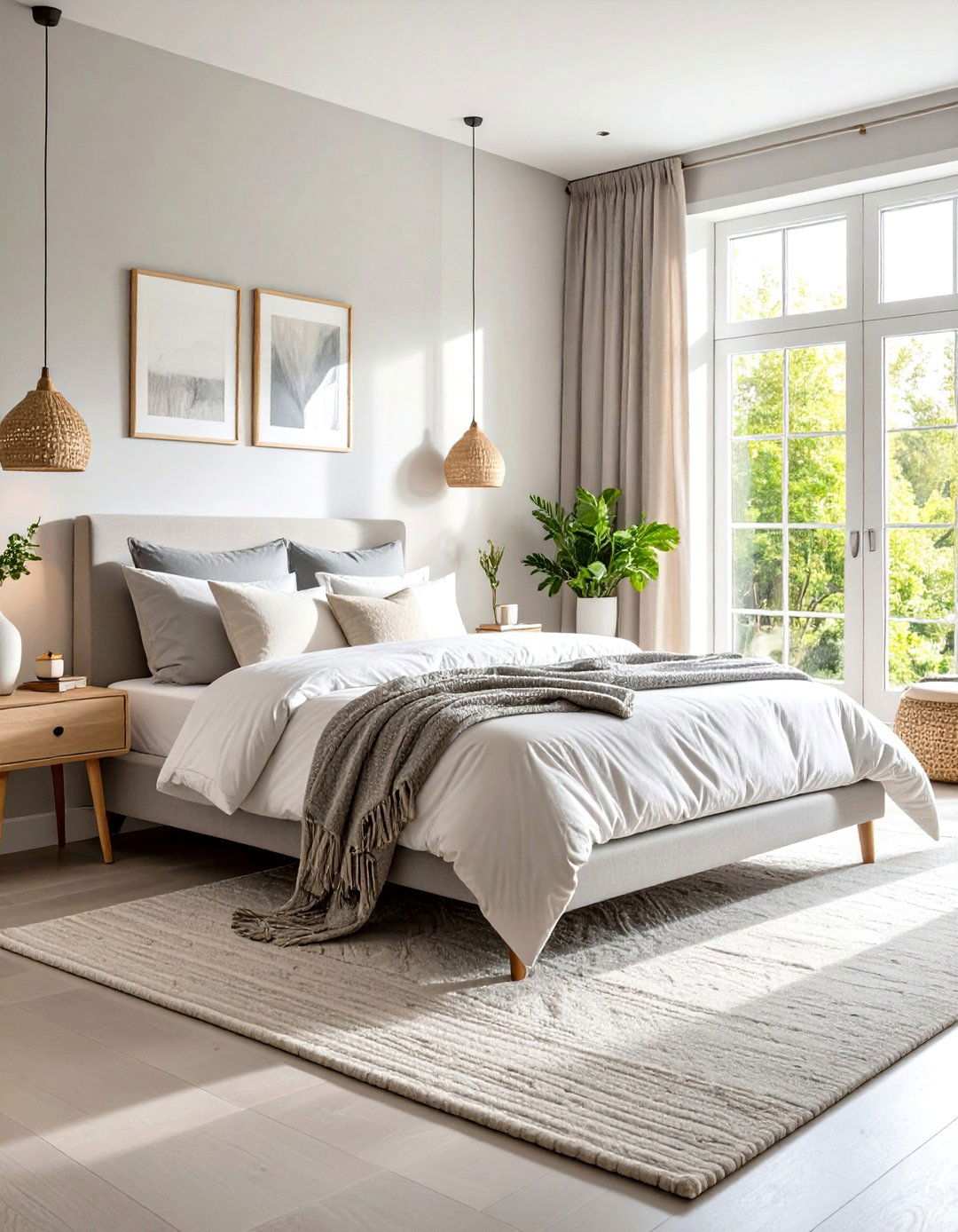 Neutral Palette Foundation - 24 Scandinavian Bedroom Ideas