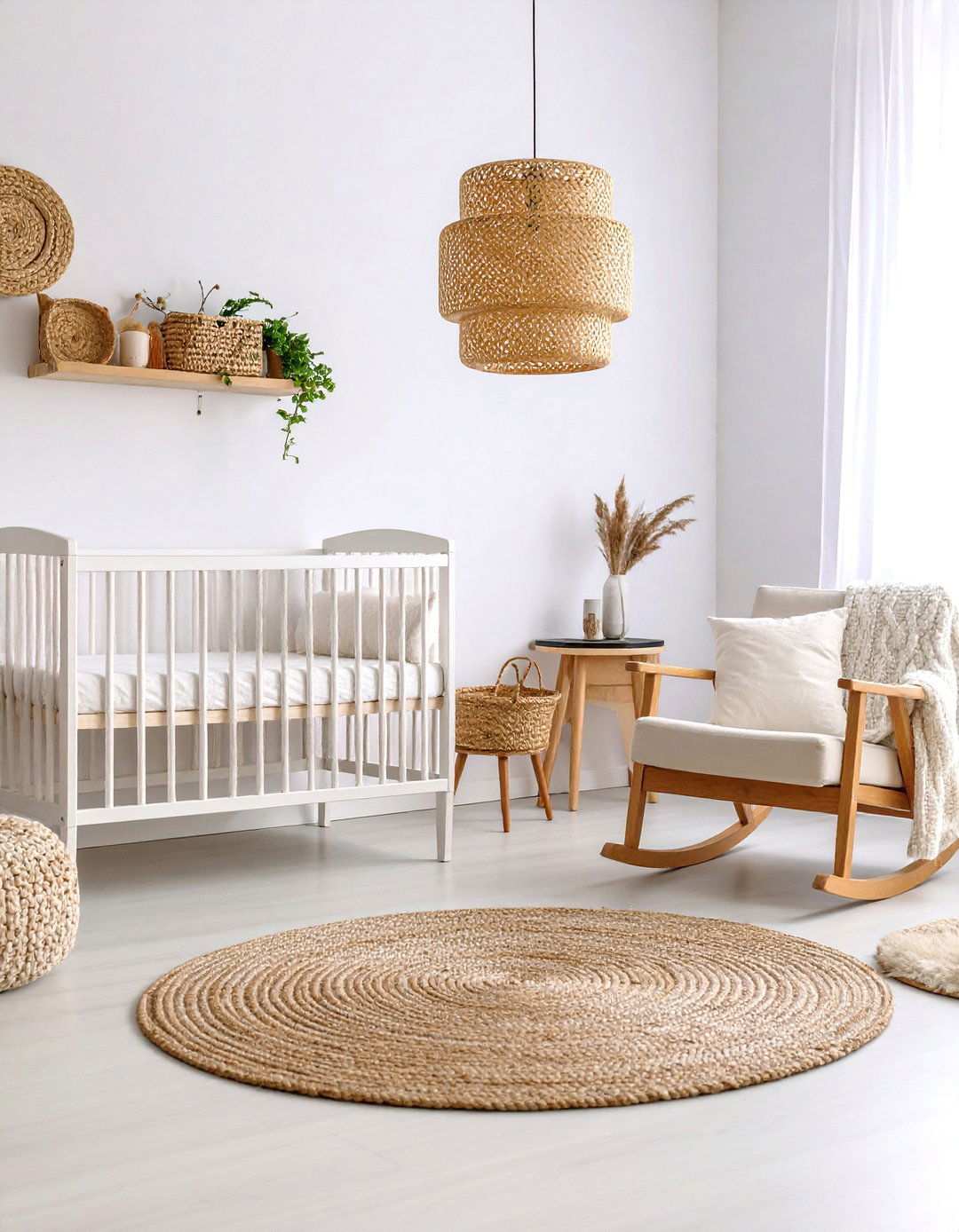 Neutral Scandinavian Haven - 24 Small Nursery Ideas