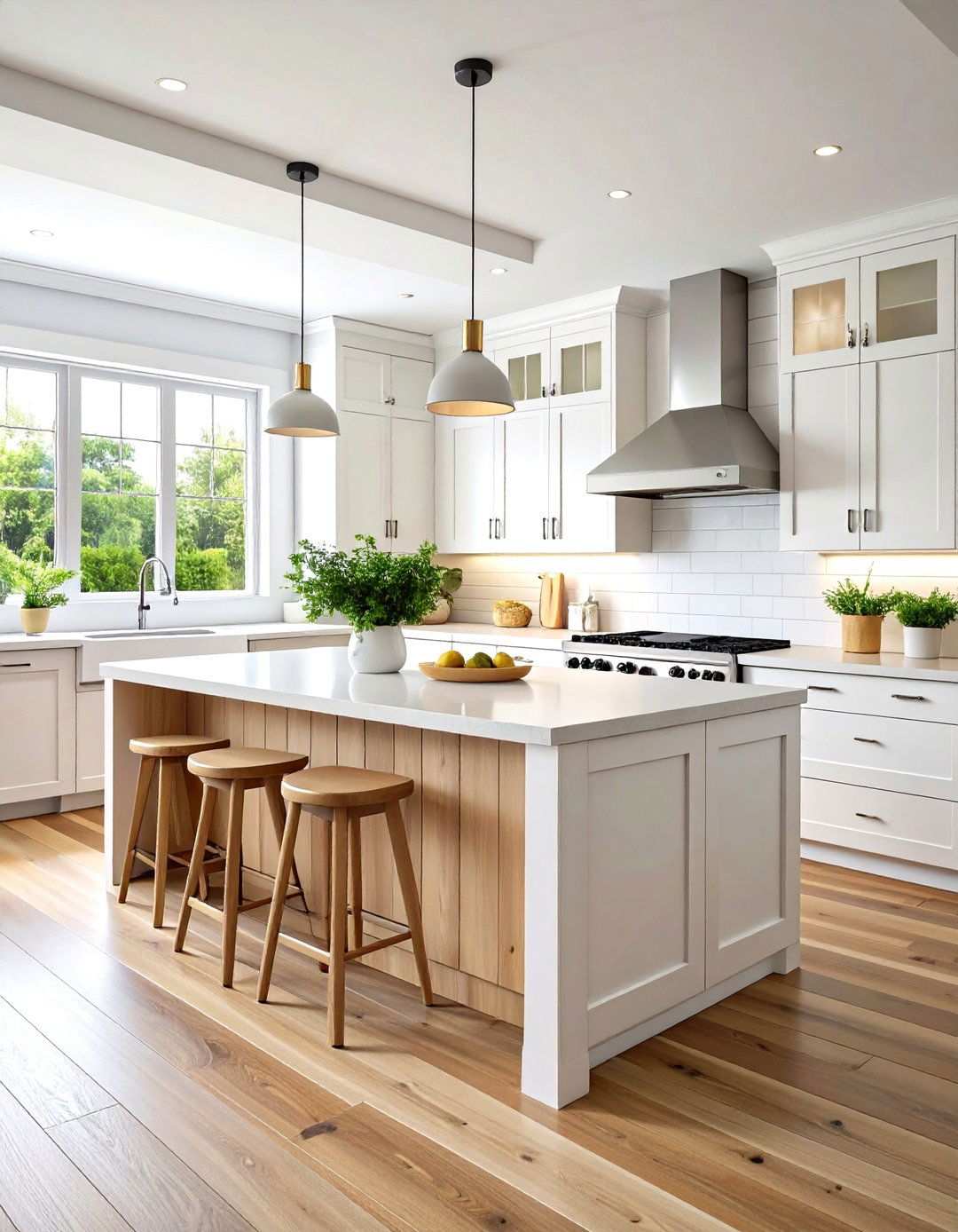 Nickel Gap Precision Modern Shiplap - 24 Shiplap Kitchen Island Ideas
