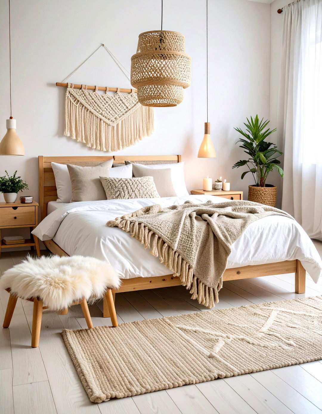 Nordic Hygge White Bedroom - 24 White Bedroom Ideas