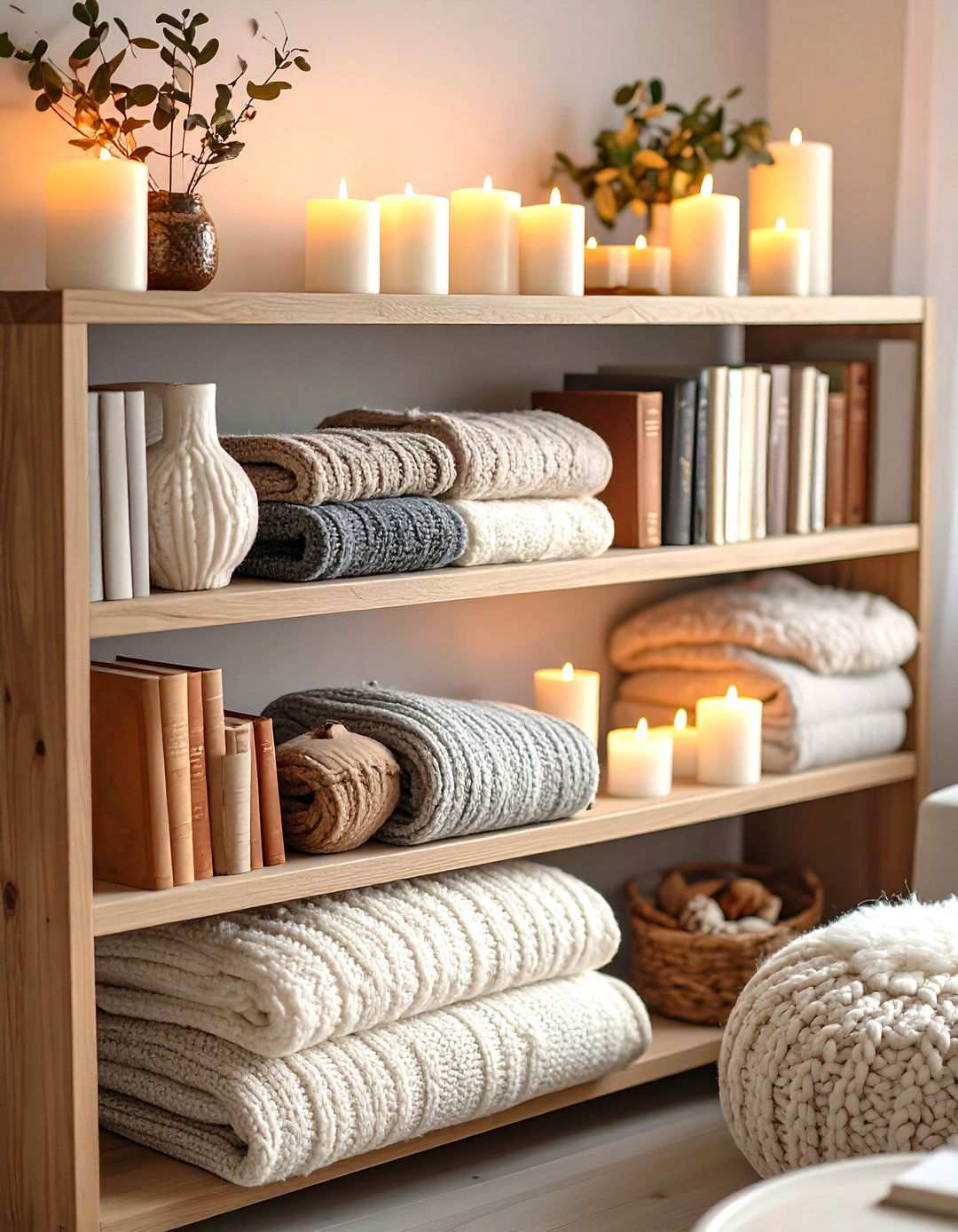 Nordic Hygge Winter Sanctuary - 24 Shelf Decor Ideas