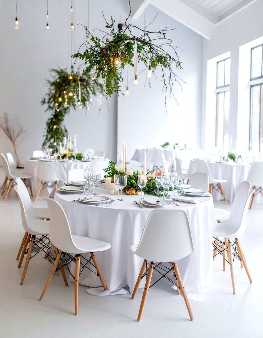 Nordic Minimalist Winter Wedding with Clean Lines - 24 Winter Wedding Ideas