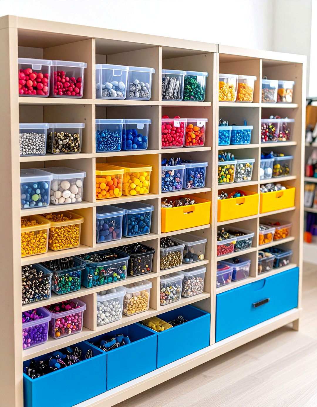 Notion Organization Centers - 24 Sewing Room Ideas