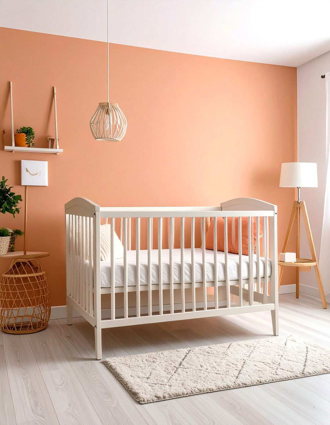 Nursery Peach and Cream Sanctuary - 24 Warm Color Palettes for Every Room in the House