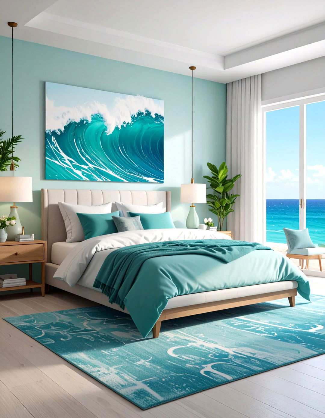 Ocean and Coastal Themes - 24 Large Wall Art Ideas