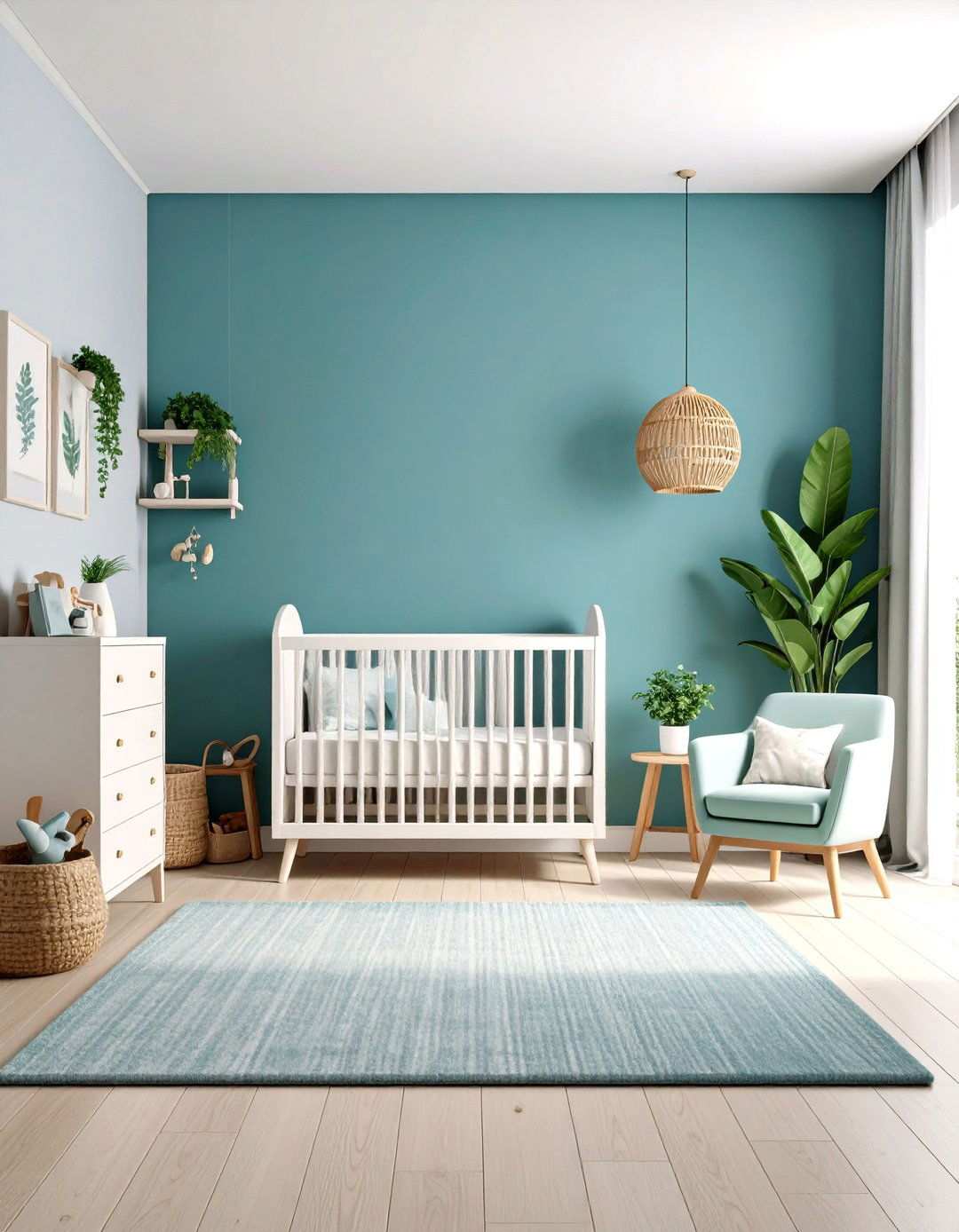 Ocean Sanctuary Nursery - 24 Ocean-themed Nursery Ideas