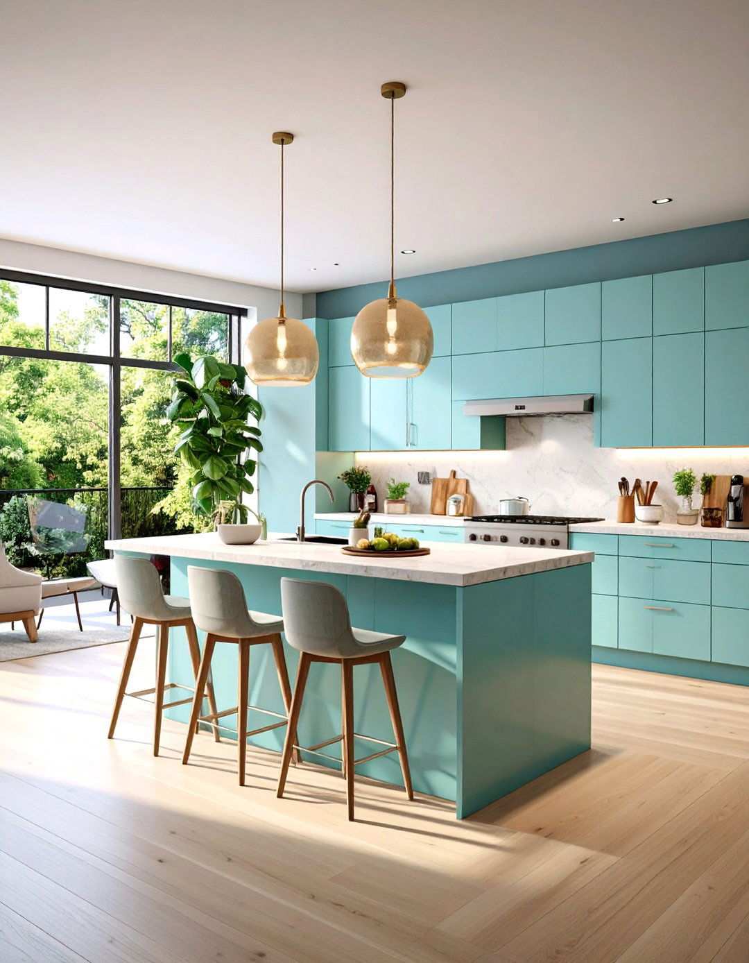 Open Concept Integration - 24 Luxury Kitchen Ideas