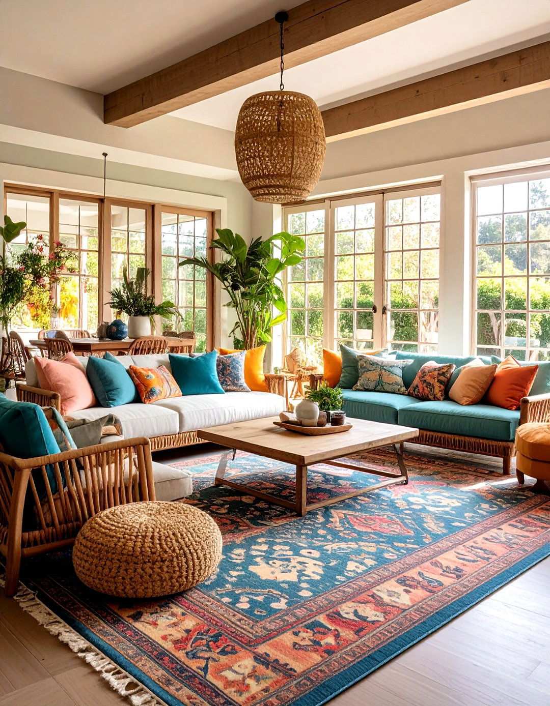 Open Concept Layout Planning - 24 Hamptons Living Room Ideas