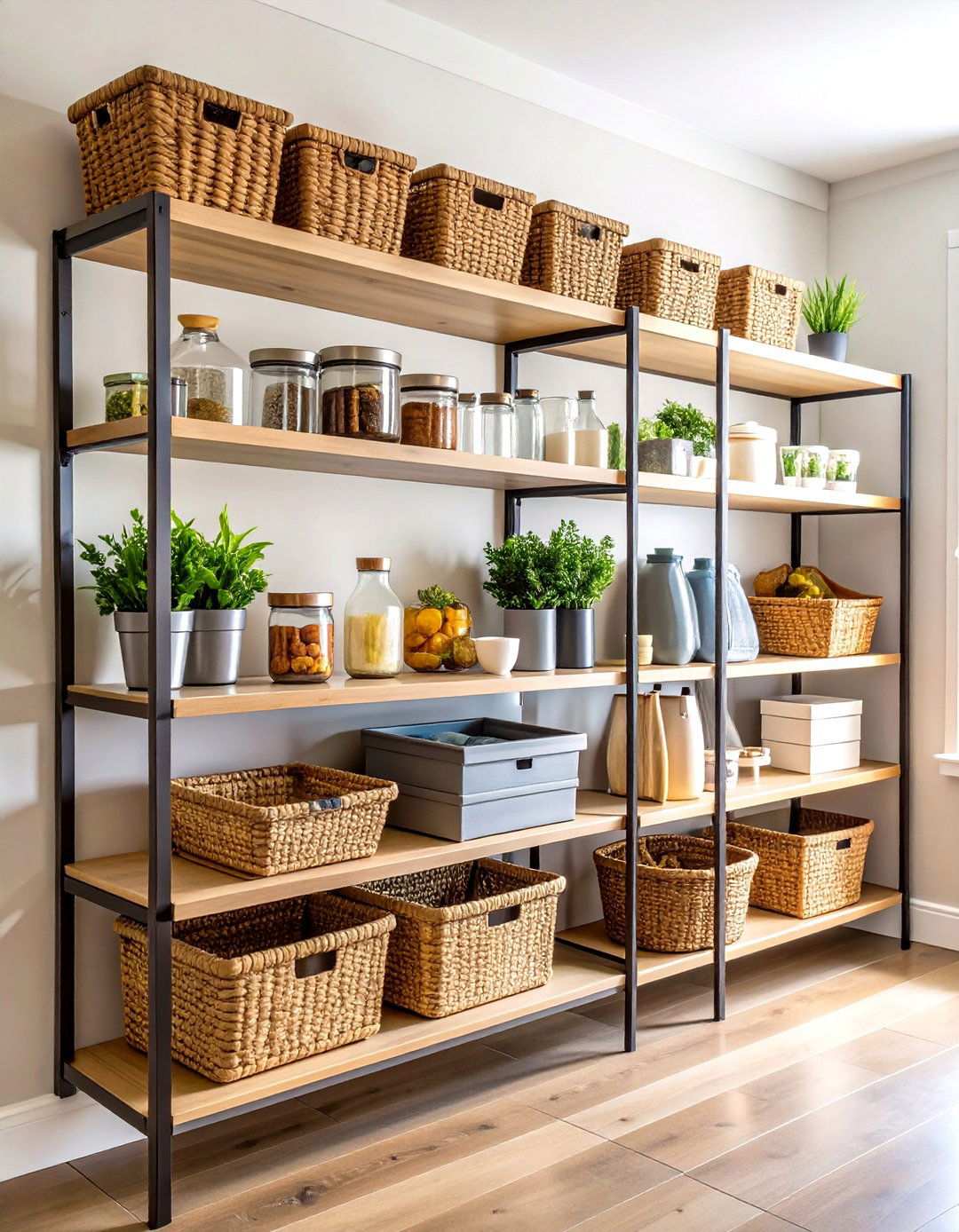 Open Shelving Display - 24 Small Utility Room Ideas