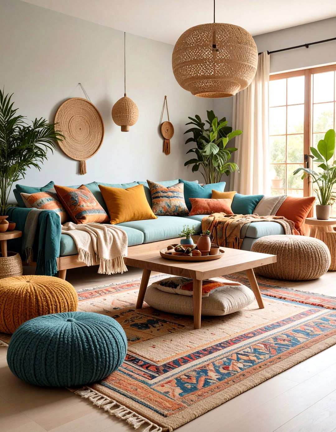Organic Textile Choices - 24 Zen Living Room Ideas