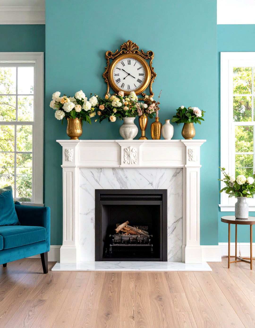 Ornate Fireplace Mantels - 24 Victorian Interior Design Ideas