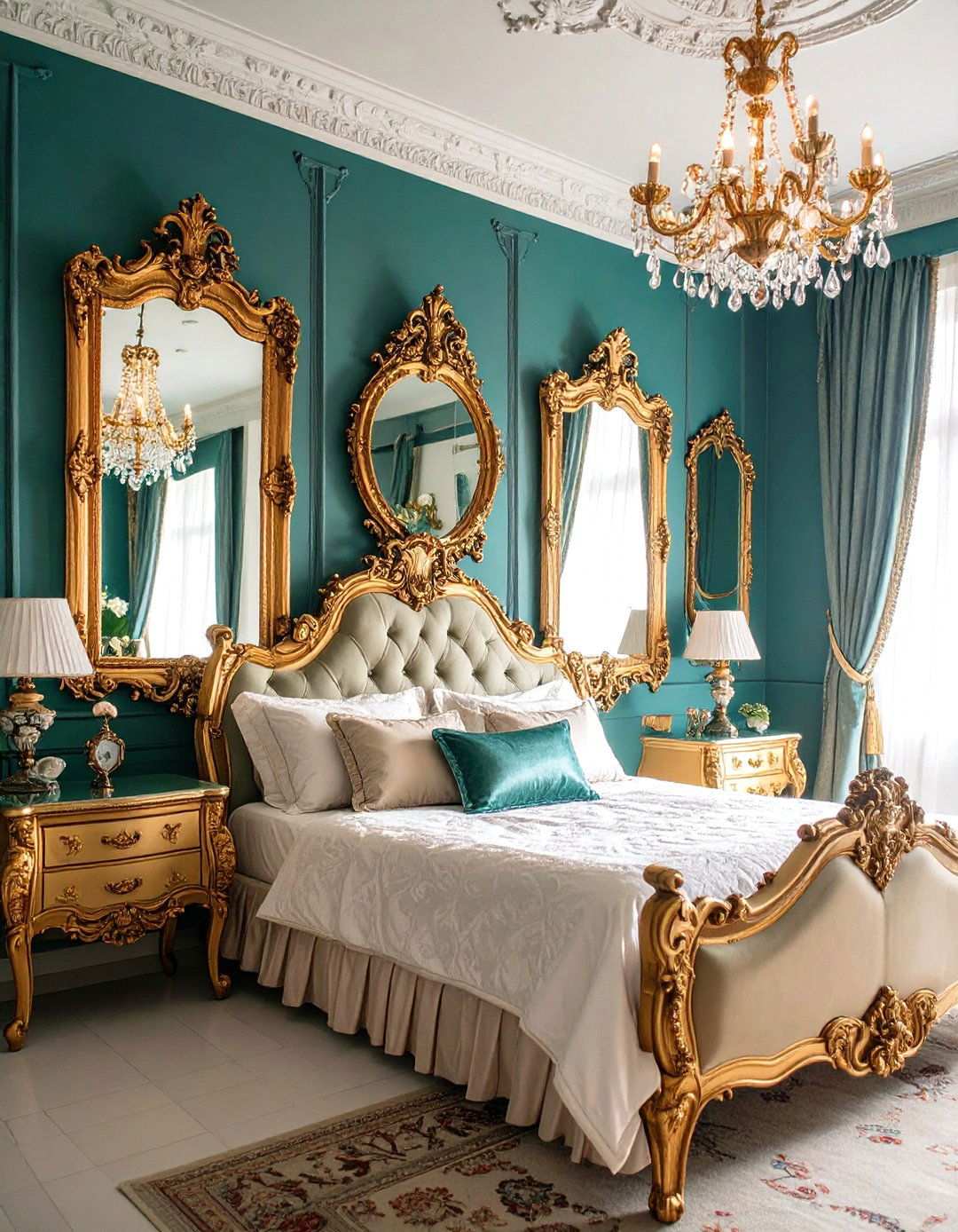 Ornate Mirror Collection - 24 Victorian Bedroom Ideas