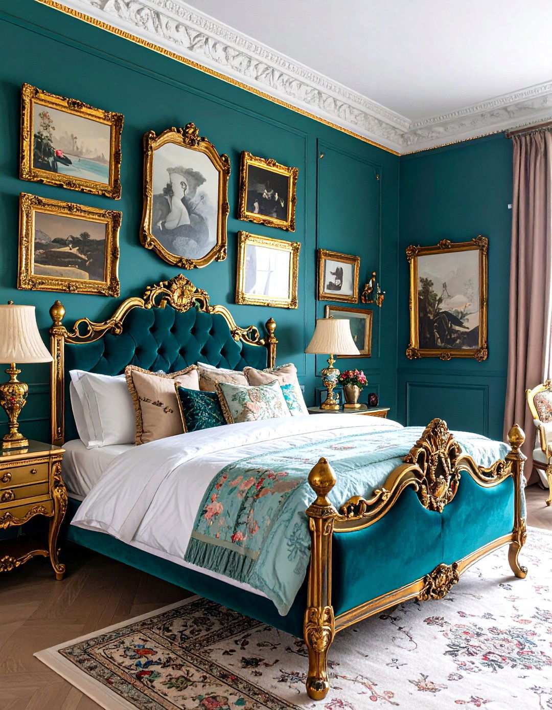 Ornate Picture Frames - 24 Victorian Bedroom Ideas