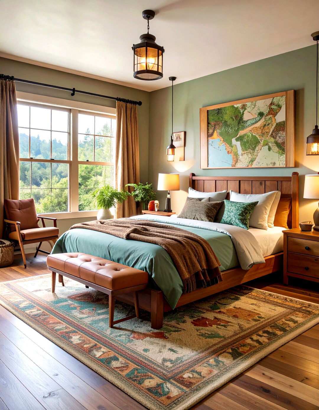 Outdoor Adventure Base Bedroom - 24 Man Cave Bedroom Ideas