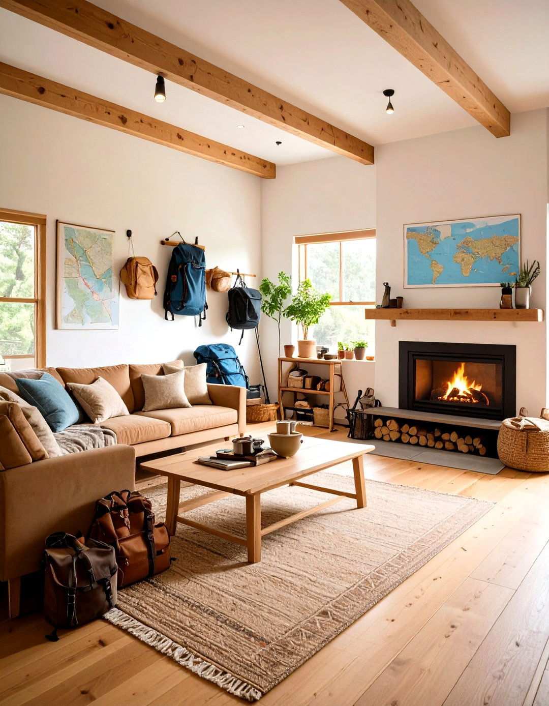 Outdoor Adventure Basecamp Theme - 24 Luxury Man Cave Ideas
