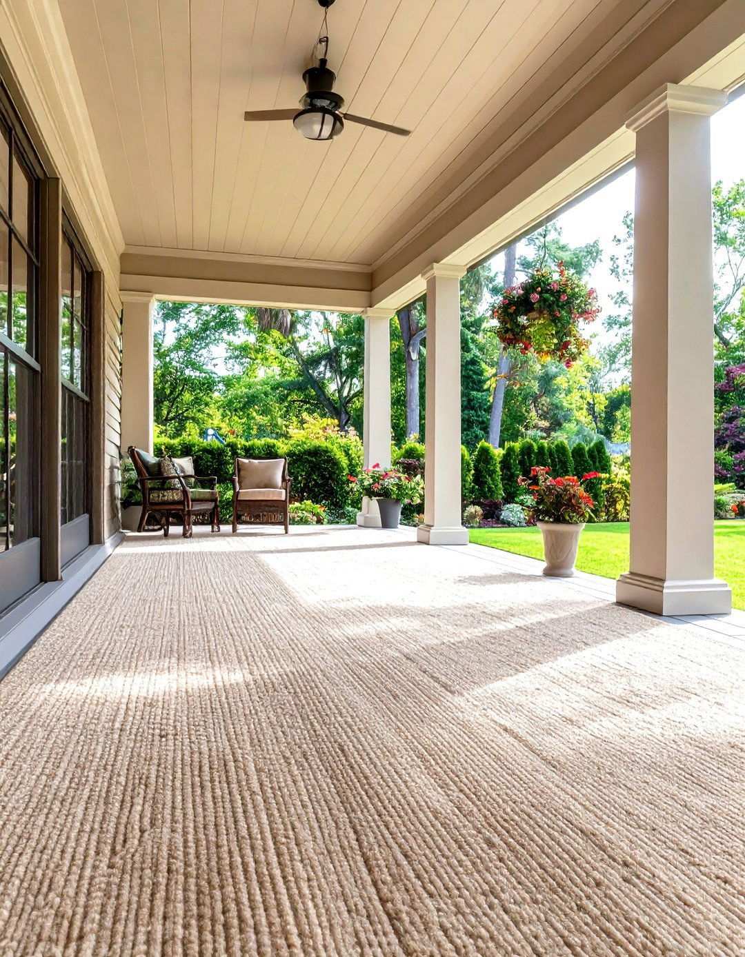 Outdoor Carpet Porch Systems - 24 Porch Flooring Options