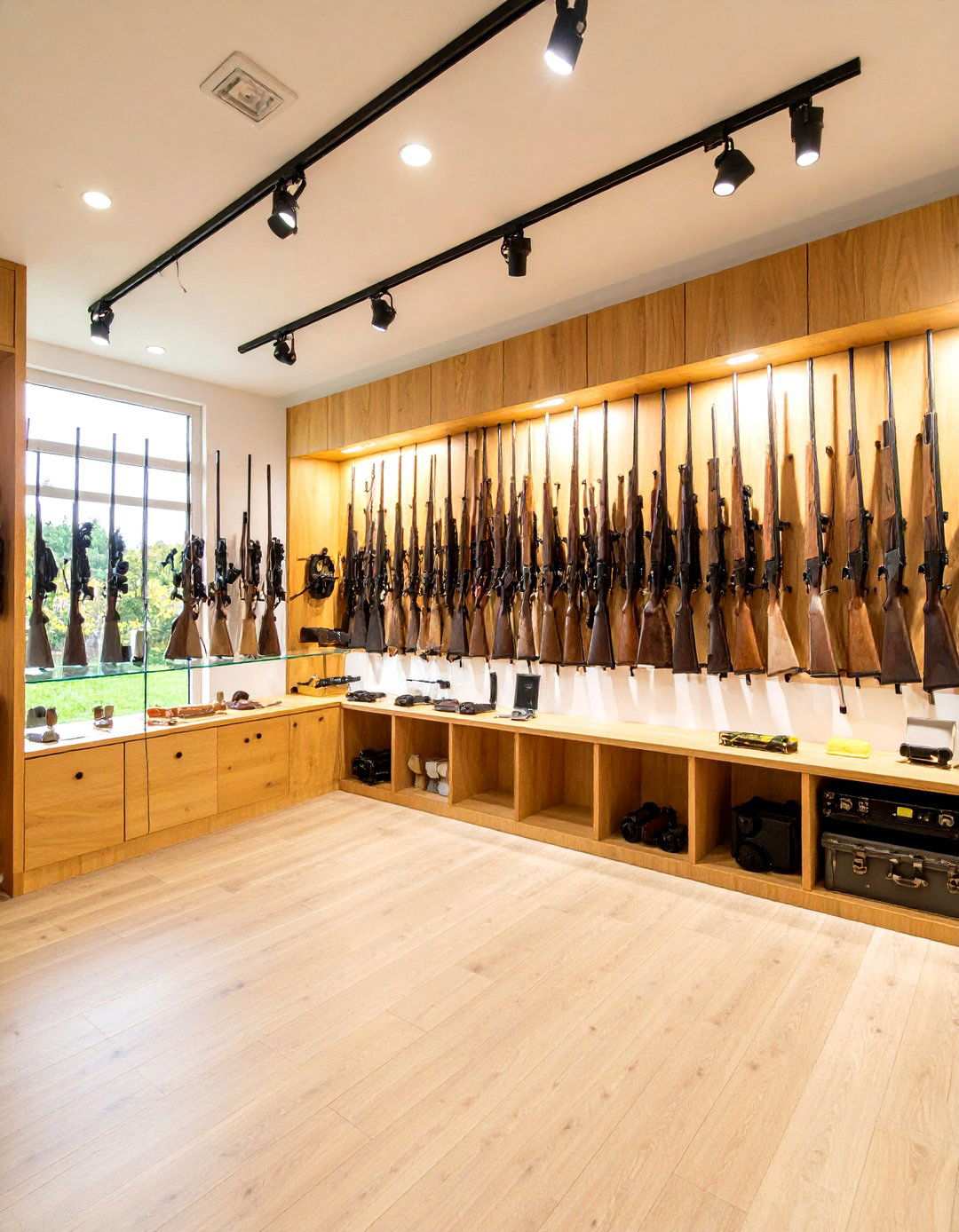 Outdoor Gear Showcase Design - 24 Hunting Room Ideas
