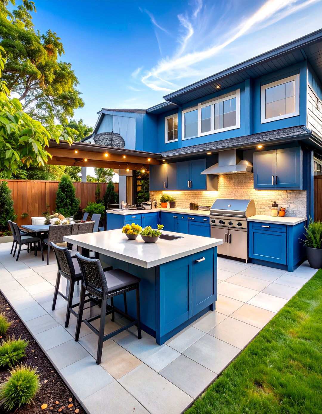 Outdoor Kitchen Patio - 24 Small Backyard Patio Ideas