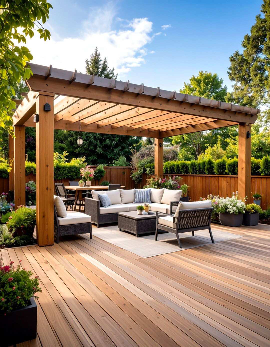 Outdoor Living Deck Extension - 24 Tiny House Design Ideas