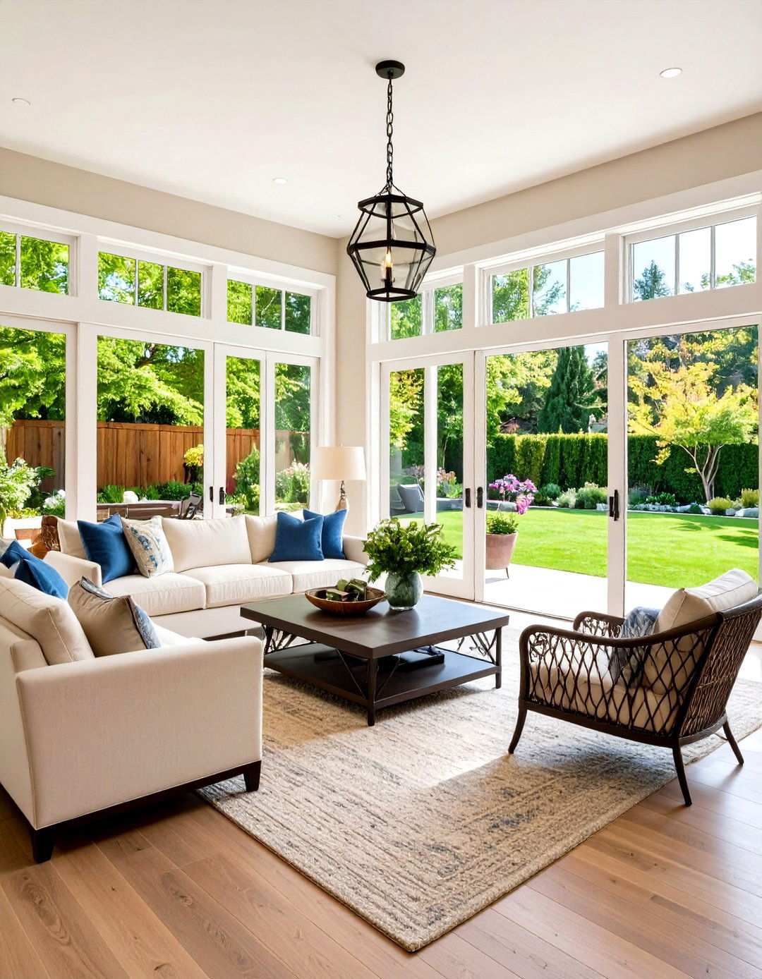 Outdoor Living Integration - 24 Tuscan Living Room Ideas