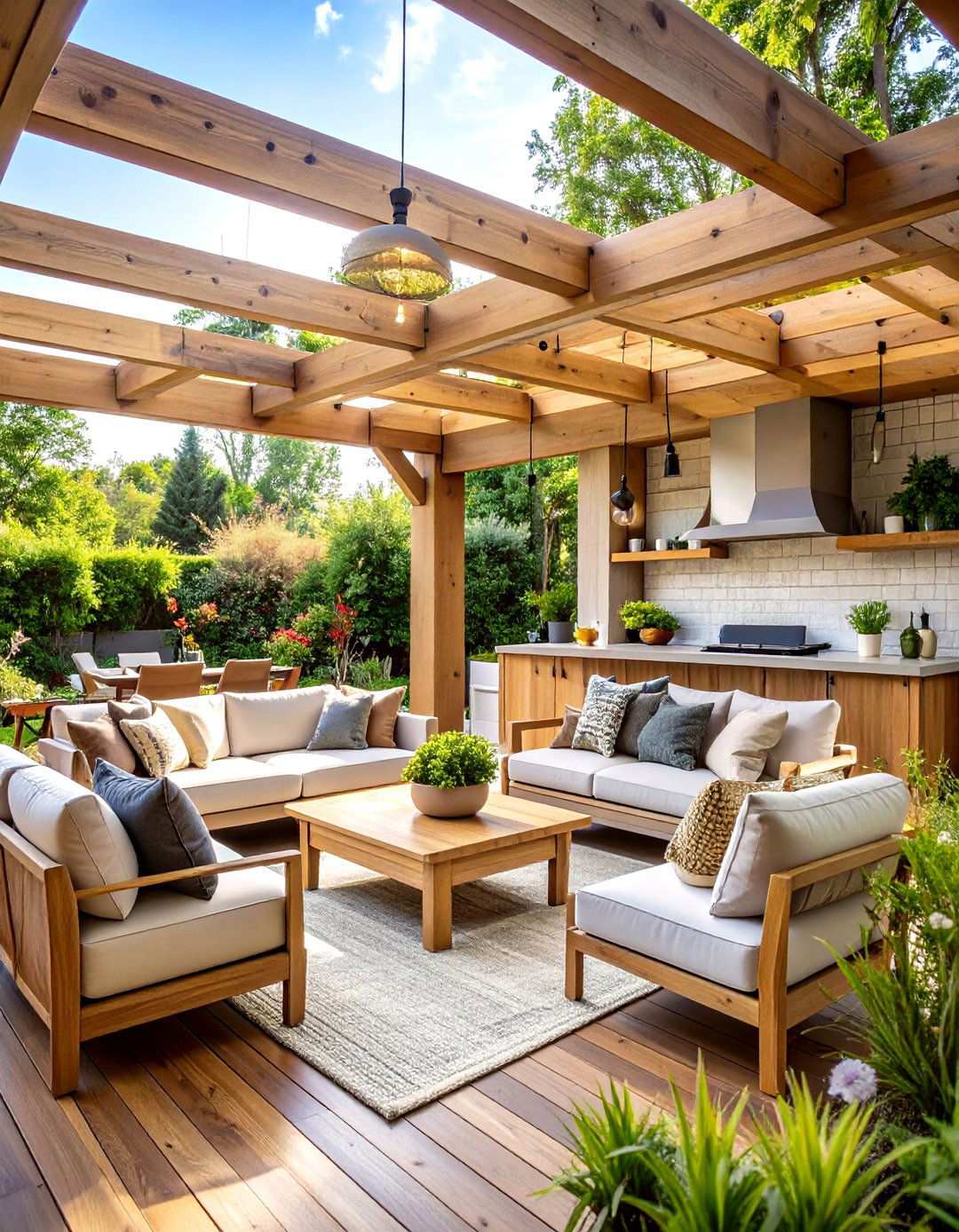 Outdoor Living Room Extension - 24 Spanish Modern Interior Design Ideas
