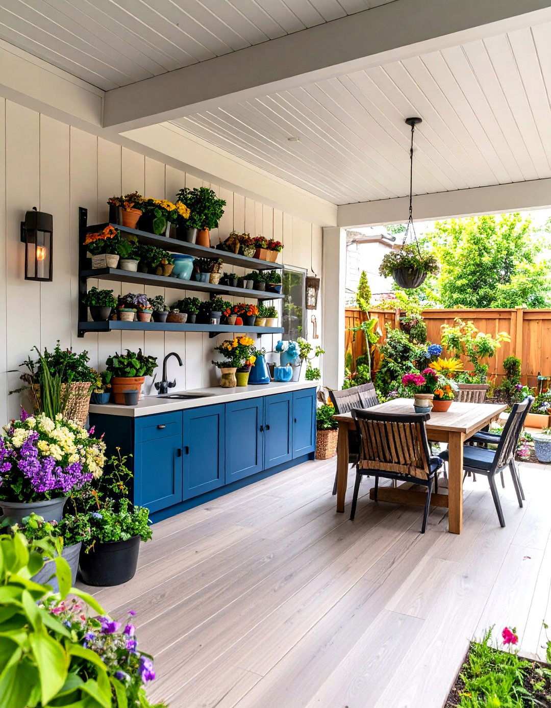 Outdoor Patio Storage Niche - 24 Wall Niche Ideas