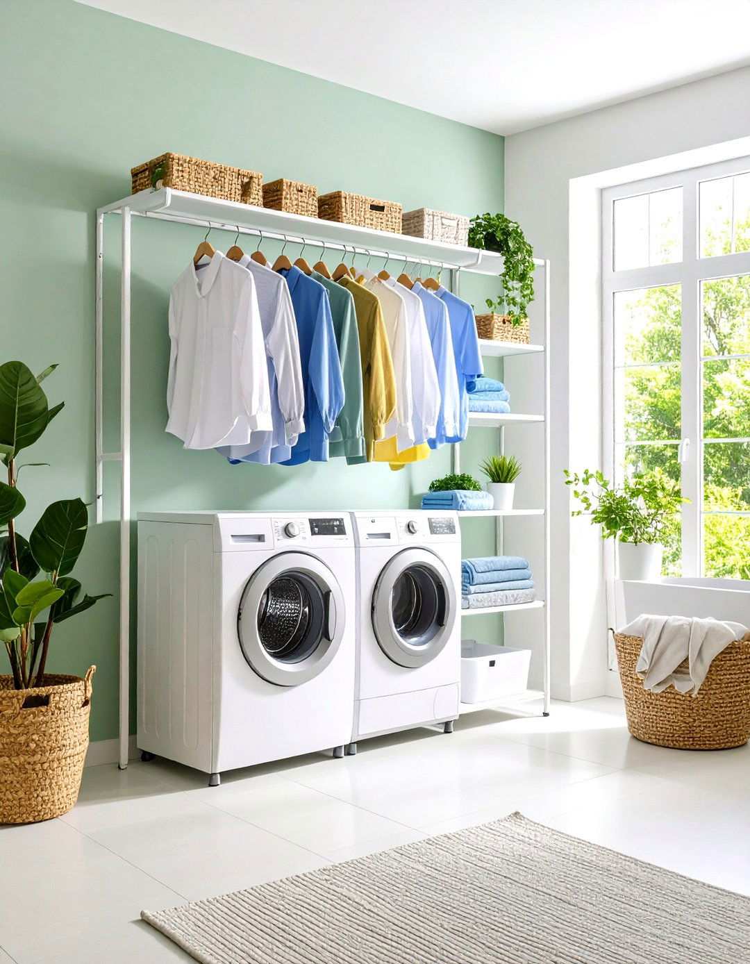 Over Door Drying Rack - 24 Laundry Room Drying Rack Ideas