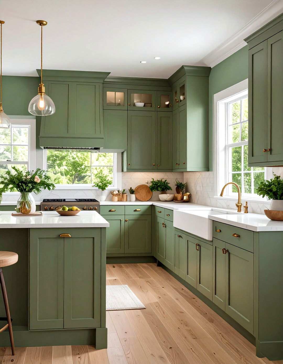 Painted Kitchen Wainscoting Color Schemes - 24 Kitchen Wainscoting Ideas