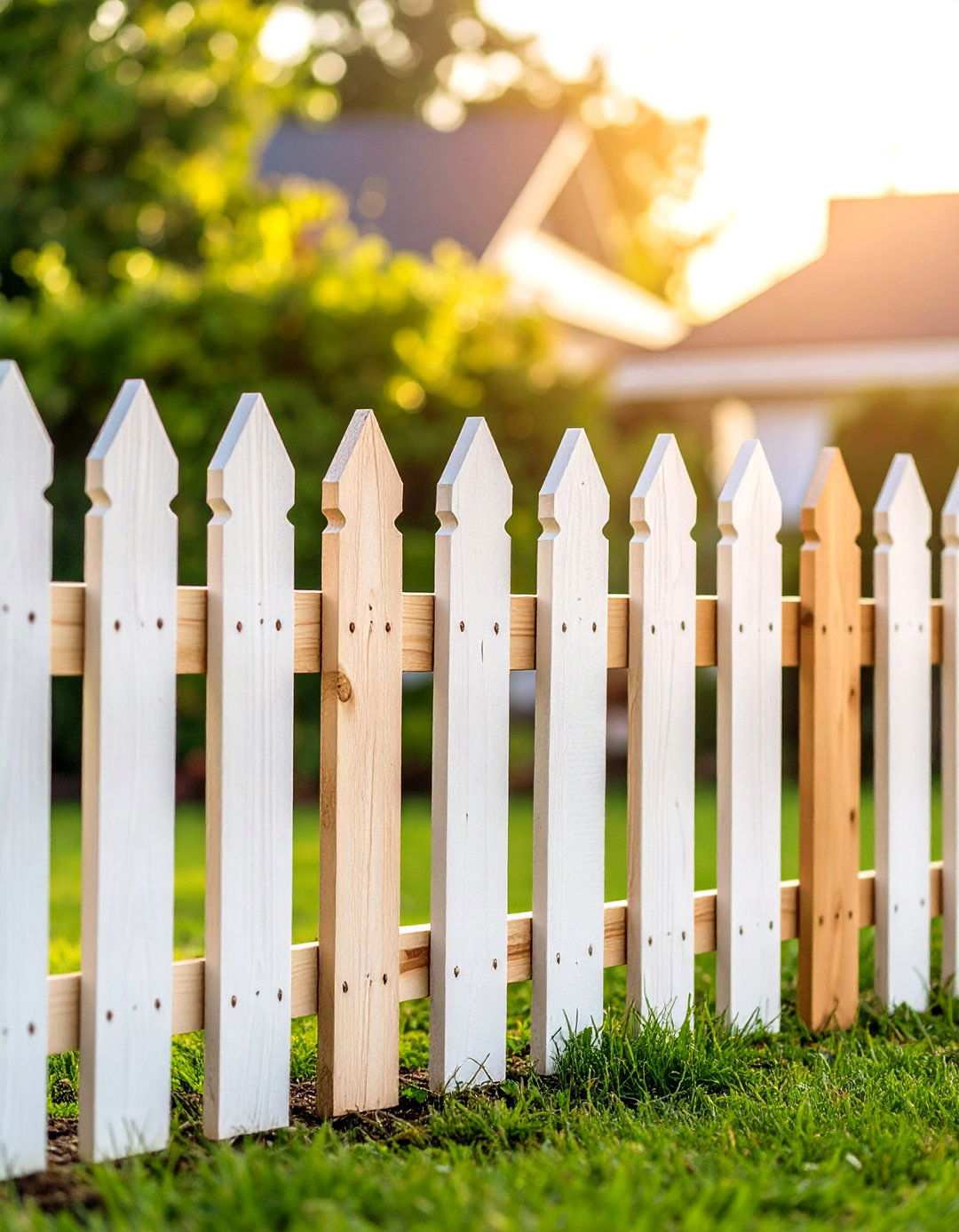Pallet Picket Fence Design - 24 Pallet Fence Ideas