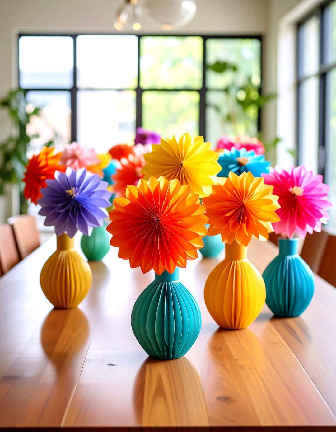 Paper Flower Artistry - 24 Rehearsal Dinner Centerpiece Ideas