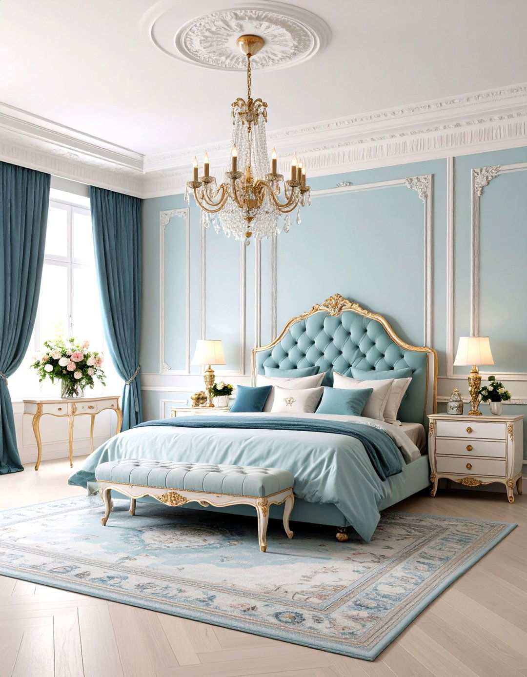 Parisian Apartment Style - 24 romantic bedroom ideas