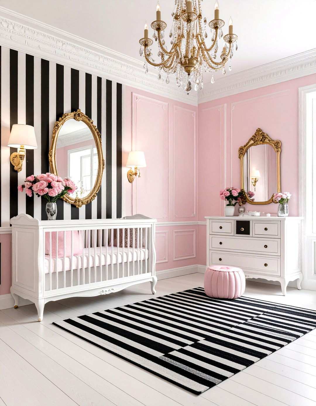 Parisian Princess Boutique Nursery - 24 Princess Nursery Ideas